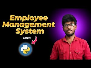Employee Management System in Python | Python Tutorial in Tamil | Python Project in Tamil