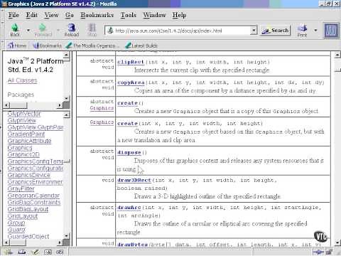 Lesson2 The Graphics2D Class | Java Graphics Tutorial