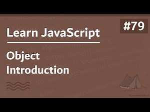 Learn JavaScript In Arabic 2021 - #079 - Object - Introduction