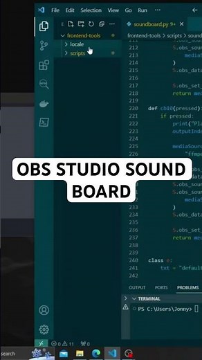 OBS Studio Soundboard