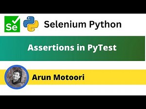 Assertions in PyTest (PyTest - Part 6)