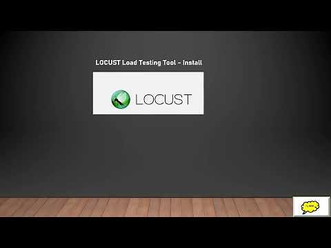 Locust performance testing tool - Installation process