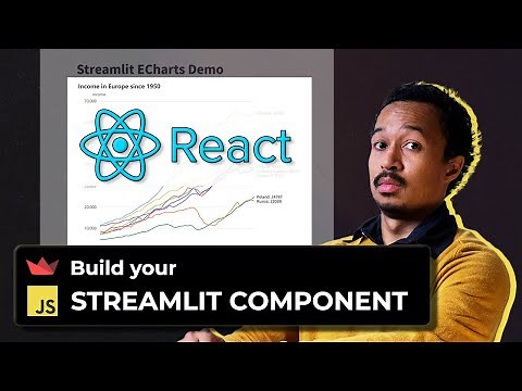 How I build Streamlit Components (a small Javascript / React tutorial)