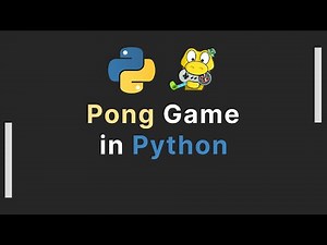 Building PONG from Scratch in Pygame — Python Beginner Project