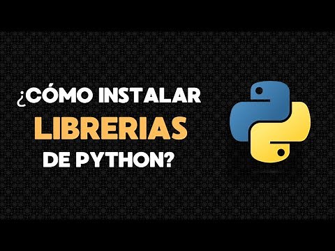 ¿Cómo instalar librerias de Python?