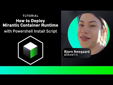 How to Install Mirantis Container Runtime (MCR) on Windows Server via Powershell Install Script