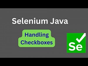 Handling Checkboxes || Selenium Java