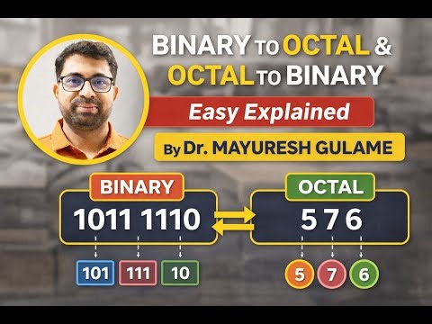 Binary to Octal and Octal to Binary Conversion | Easy Tricks & Examples