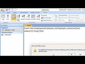 How to use boolean data type in Ms Access SQL‪@COMPUTEREXCELSOLUTION‬ #msaccess