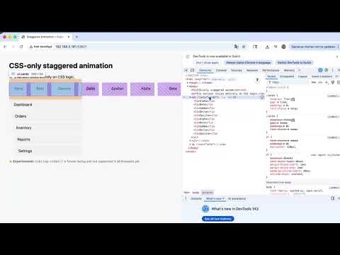 Next-Level CSS in 2026 — No JavaScript Needed? Playing with siblings.