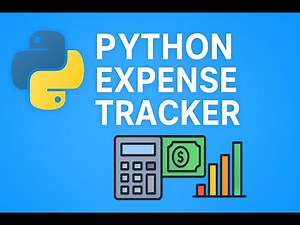 “Python Expense Tracker Project | Webpage Version | Full Project Tutorial”