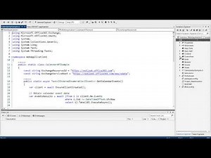 Reading Calendar Events from Office365 using O365 API
