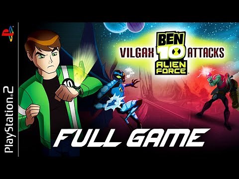 Ben 10: Alien Force Vilgax Attack - Full PS2 Gameplay Walkthrough | FULL GAME (PS2 Longplay)
