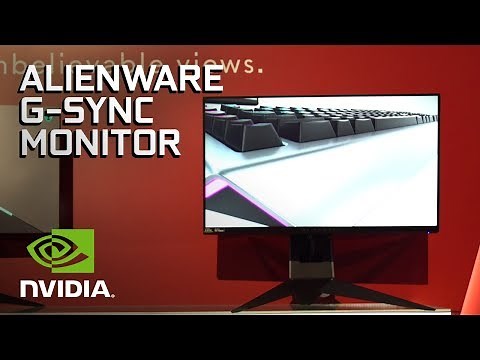 The Alienware AW2518H NVIDIA G-SYNC Monitor