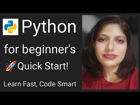 Python Quick start: Write & Run Your First Program (Beginner's Guide)