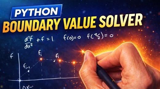 Python tutorial: Solving boundary value problems using finite differences