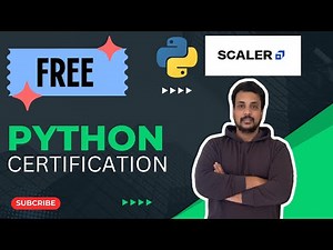 🚀 Free Python Certificate for Beginners 🐍 | Full Course Explained (Scaler Academy) 📚
