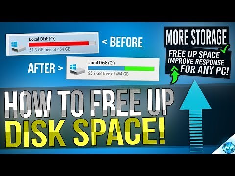 🔧 How to FREE Up More than 30GB+ Of Disk Space in Windows 10, 8 or 7!