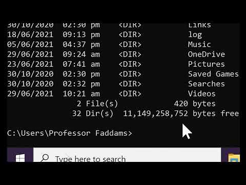 Command Prompt Tutorial in Windows 10 - How to use Command Prompt CMD - Part 1