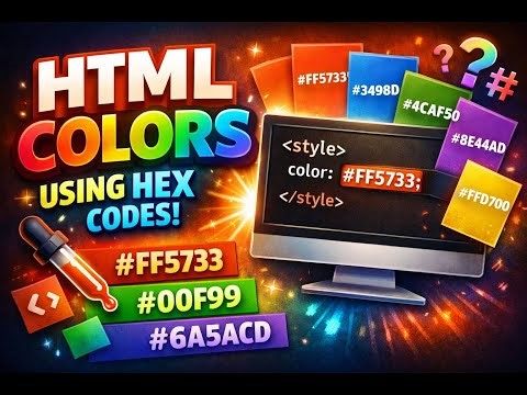 Html Color Using Hex