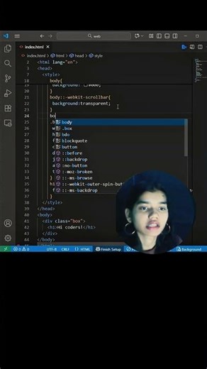 Wait… You Can STYLE the Scrollbar?! 😱🔥 | CSS Trick in 30s
