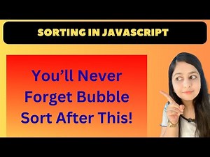JavaScript Algorithms - Bubble Sort
