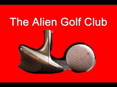 How to Hit with the Alien Golf Club from AlienGolf