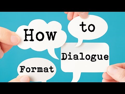 How to Format Dialogue