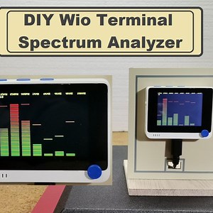 DIY Wio Terminal Spectrum Analyzer (Arduino IDE)