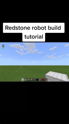 Minecraft Redstone Robot Tutorial