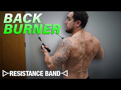 Resistance Band Back Workout At Home to Get Ripped!