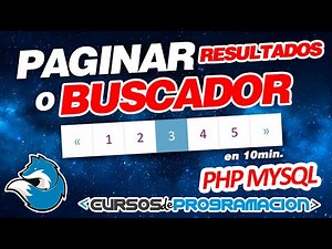 🔴Paginación con PHP y MYSQL