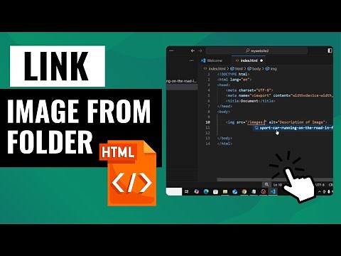 How To Link Image in HTML From Folder