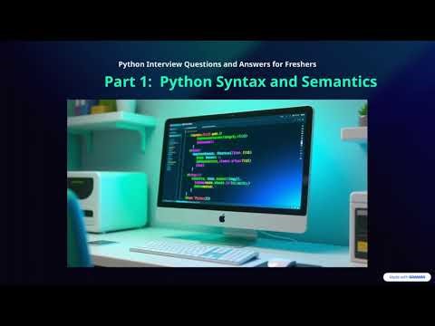 Part 1: Python Syntax and Semantics Interview Q & A