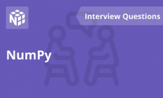 NumPy Interview Questions