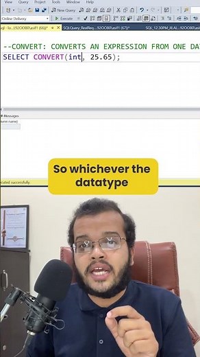 SQL Server's CONVERT Function: Quick Guide