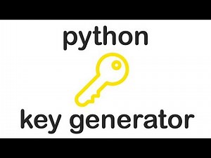 Make a Key Generator in Python