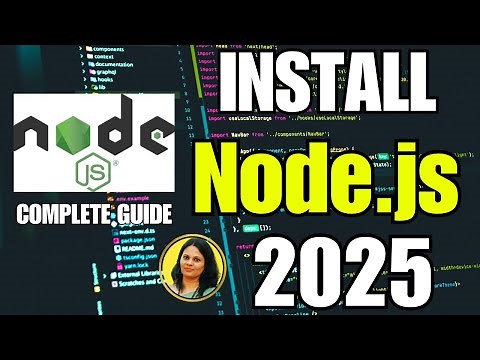 How to install Node.js in Windows 10/11 [2025 Update] | Download & Run Node.js in Easy Steps 🚀