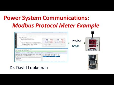 Power System Communications - Modbus Protocol Meter Example