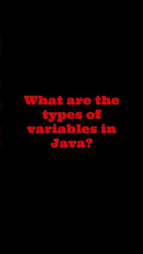 Types of Variables in Java Explained 🤯 | Local, Instance & Static Variables with Examples 🚀 | Java