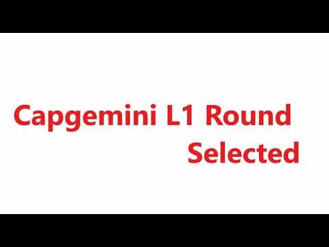 Capgemini Interview || Java Developer || Capgemini L1 Round || Selected || Virtual Video Interview