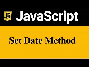 Set Date Methods in JavaScript (Hindi)