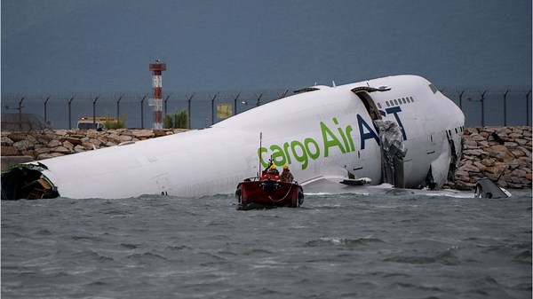 Cargo Plane Crash at Hong Kong Airport Kills Two Ground Staff