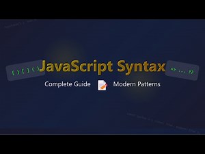 JavaScript Syntax for Beginners: A Comprehensive Guide