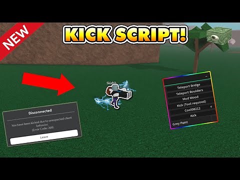 How To Kick Players! (New Kick Script!) ROBLOX