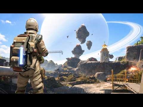 Day 1 in This NEW Sci-Fi Survival Game!