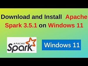 Install and setup/configure Apache PySpark 3.5.1 on Windows 11 |Install PySpark on Windows 11 | 2024