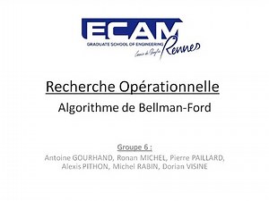Algorithme de Bellman-Ford