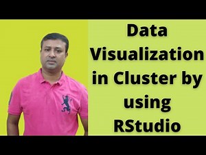 How can data analyzed and visualization in cluster dendrogram by using RStudio