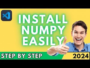 Install Numpy in Visual Studio Code | Run Numpy VS Code (2024)